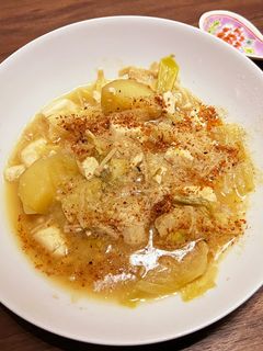 皮付じゃが長葱キャベツ豆腐エノキの味噌汁-レシピのメイン写真