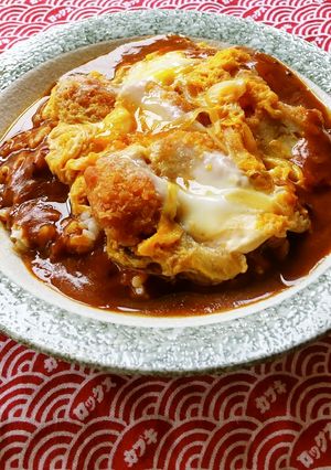 再現！名代富士そばのカレーかつ丼♪-レシピのメイン写真