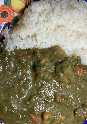バナナが隠し味のほうれん草のカレー-レシピのメイン写真