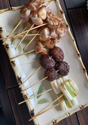 フライパンでお手軽塩の焼き鳥-レシピのメイン写真