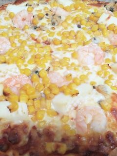 お家で手作り♫シーフードピザ-レシピのメイン写真