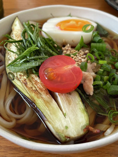 焼き茄子うどん!-レシピのメイン写真