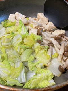 白菜と胸肉のフライパン蒸し-レシピのメイン写真