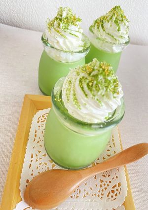 抹茶プリン-レシピのメイン写真