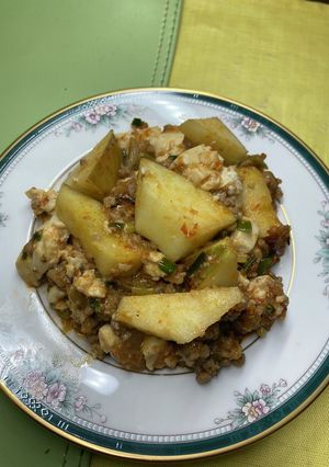 りんごが主役の麻婆豆腐 フルーツおかず-レシピのメイン写真