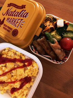 JK弁当 高校生弁当 肉巻アスパラ-レシピのメイン写真