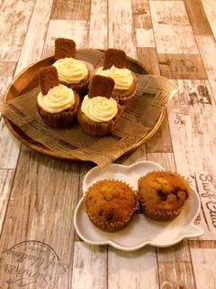 混ぜるだけ☆バナナカップケーキ-レシピのメイン写真
