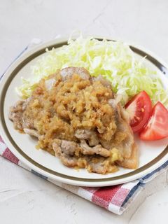 ご飯が進む!すりおろしリンゴの豚生姜焼き-レシピのメイン写真