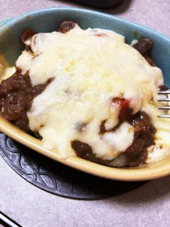 カレーが残ったら、、焼きカレー!-レシピのメイン写真