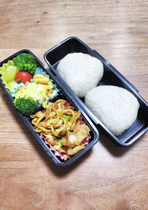 早起き苦手母さんの中学男子弁当　覚書31-レシピのメイン写真