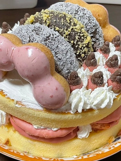 市販のお菓子で誕生日ケーキ-レシピのメイン写真