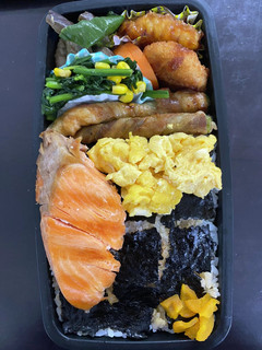 頑張るパパへ109しゃけのり弁-レシピのメイン写真