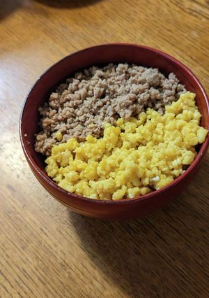 簡単そぼろ丼-レシピのメイン写真