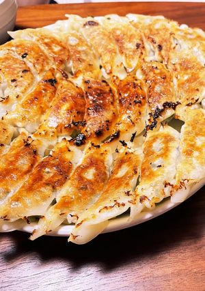 行者にんにく入り餃子-レシピのメイン写真