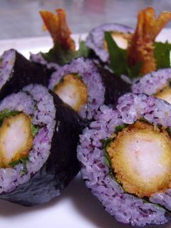 お弁当に♥ゆかりのエビフライ巻き-レシピのメイン写真