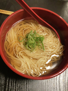 鶏スープにゅうめん-レシピのメイン写真