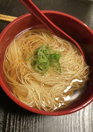 鶏スープにゅうめん-レシピのメイン写真