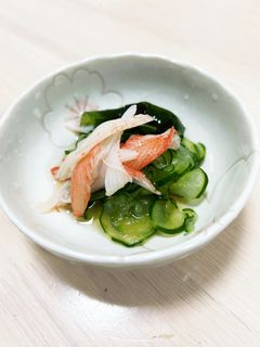 きゅうりとカニカマの酢の物-レシピのメイン写真