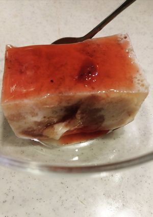 苺ミルク寒天-レシピのメイン写真