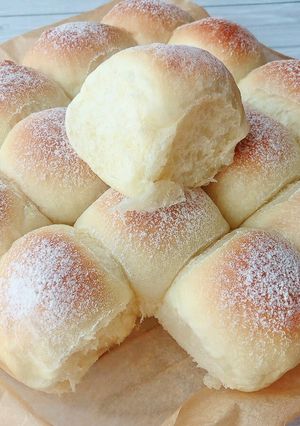 手ごね3分♡はちみつミルクちぎりパン-レシピのメイン写真
