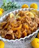 爽やかな酸味！湘南ゴールドのチキン煮込み