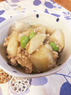 給食の「さといものそぼろ煮」♡やさしい味-レシピのメイン写真