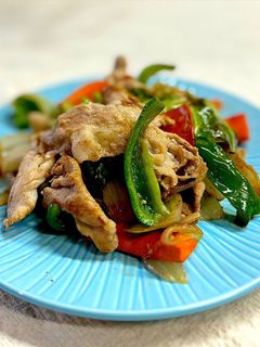 シンプルすぎる!野菜と肉の炒めもの-レシピのメイン写真