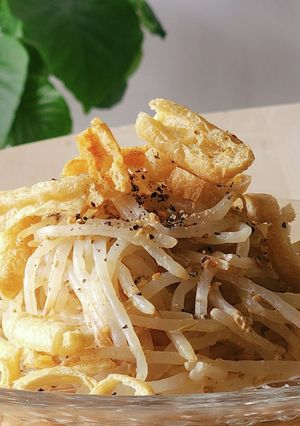 たんぱく質カリカリ油揚げともやし胡麻マヨ-レシピのメイン写真