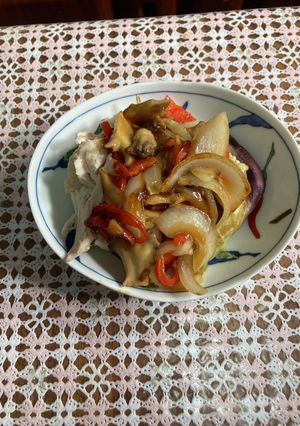 焼きナスと蒸しチキンの彩りあんかけ-レシピのメイン写真