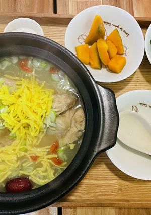 １６種食材30ステップの参鶏湯-レシピのメイン写真