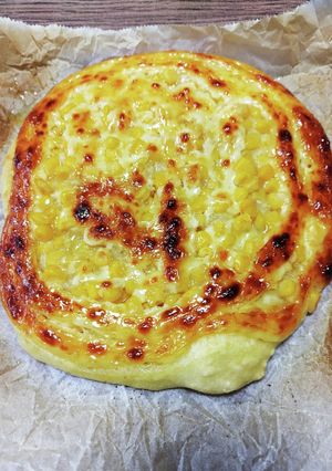トースターでコーンマヨパン-レシピのメイン写真