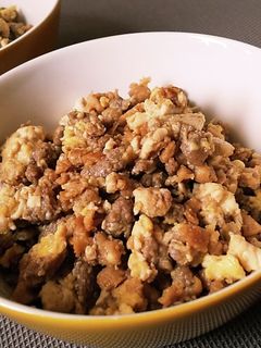 ◆簡単♡ひき肉と豆腐のそぼろ◆-レシピのメイン写真