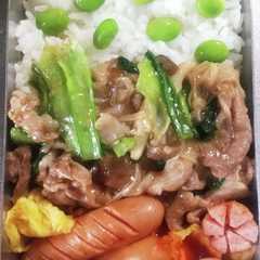 รูปของ 高校生息子弁当１