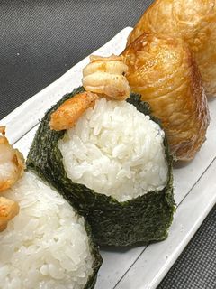 くせになる旨さ!2種類の海老おにぎり!-レシピのメイン写真