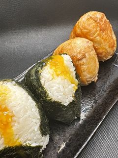とろ〜り卵がうまい!2種類のおにぎり!-レシピのメイン写真