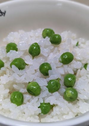 グリンピースご飯-レシピのメイン写真