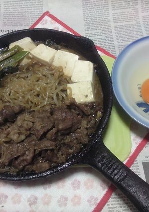 イシスキで黒毛和牛のすき焼きVer.3-レシピのメイン写真
