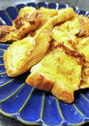 10分で作れる！激ウマ♡フレンチトースト-レシピのメイン写真