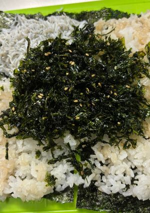しらす丼のおにぎらず-レシピのメイン写真