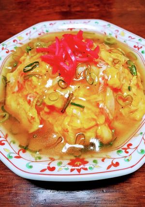 天津飯 ケチャップ餡もアリ!-レシピのメイン写真