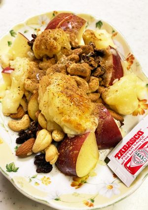 林檎ナッツのチーズ焼き　　　蜂蜜たら〜り-レシピのメイン写真