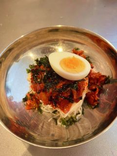 韓国夏の定番! 簡単キムチビビン麺-レシピのメイン写真