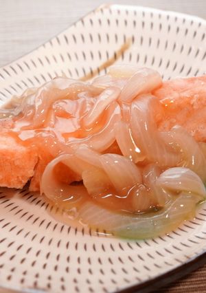 鮭の新たまねぎ甘酢あんかけ-レシピのメイン写真
