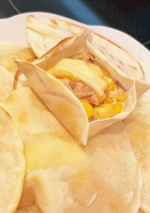 コーン好きの簡単ピザ-レシピのメイン写真