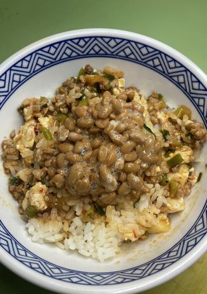 納豆入り麻婆豆腐丼 185-レシピのメイン写真