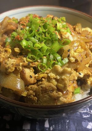 カレー親子丼-レシピのメイン写真
