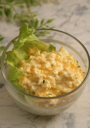 レンジで簡単！たまごサンドの卵サラダ-レシピのメイン写真