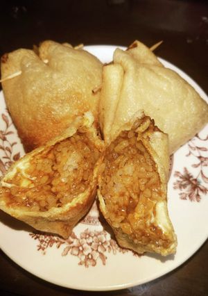 油揚げ焼きカレーwithチーズ-レシピのメイン写真