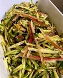 胡瓜 みょうが 大葉のおかか塩昆布和え
