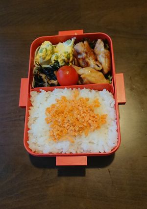中学生女子弁当2024/04/30-レシピのメイン写真